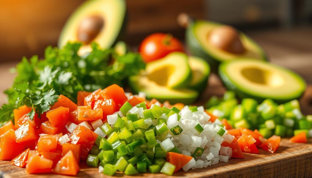 Chorizo Burrito Vegetable Preparation Chorizo Burrito Vegetable Preparation