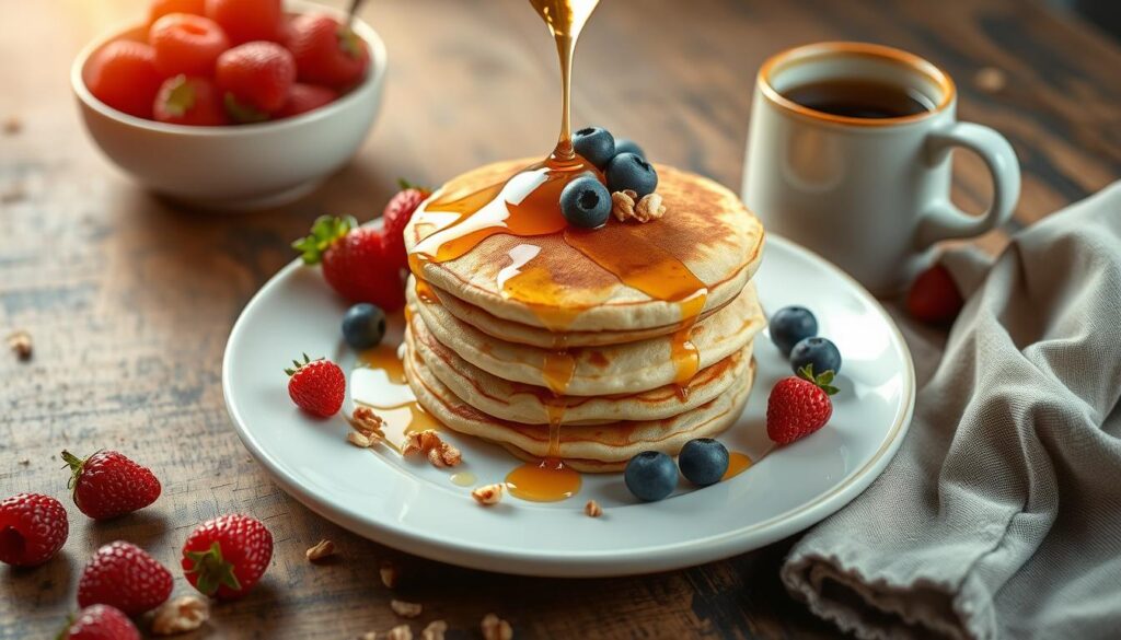banana protein pancakes