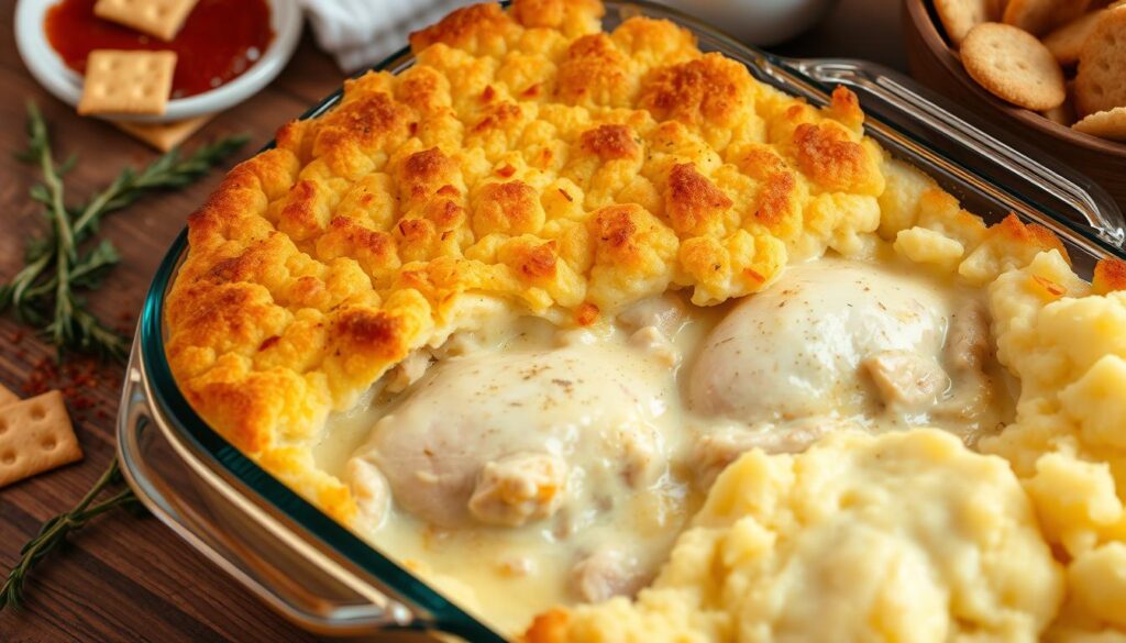 ritz cracker chicken casserole