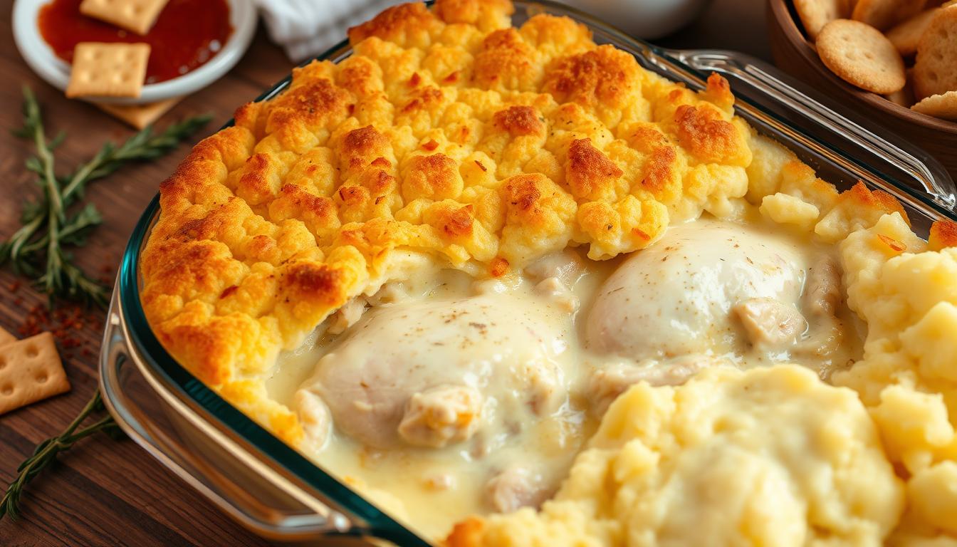 ritz cracker chicken casserole